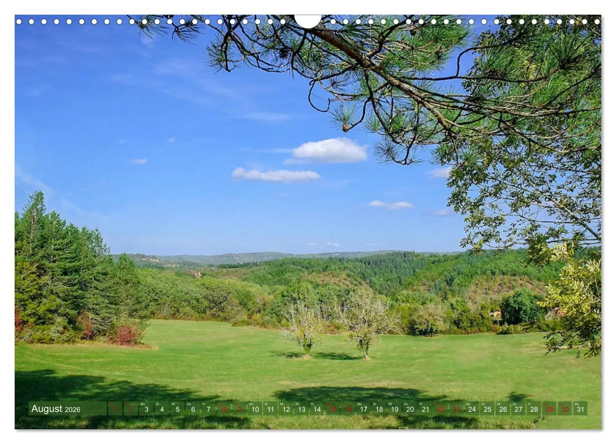 Bild: 9783457782101 | Dordogne Mon Amour (Wandkalender 2026 DIN A3 quer), CALVENDO...