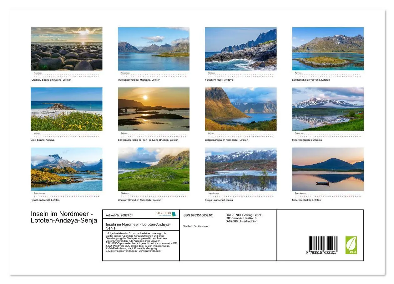 Bild: 9783516632101 | Inseln im Nordmeer - Lofoten-Andøya-Senja (hochwertiger Premium...