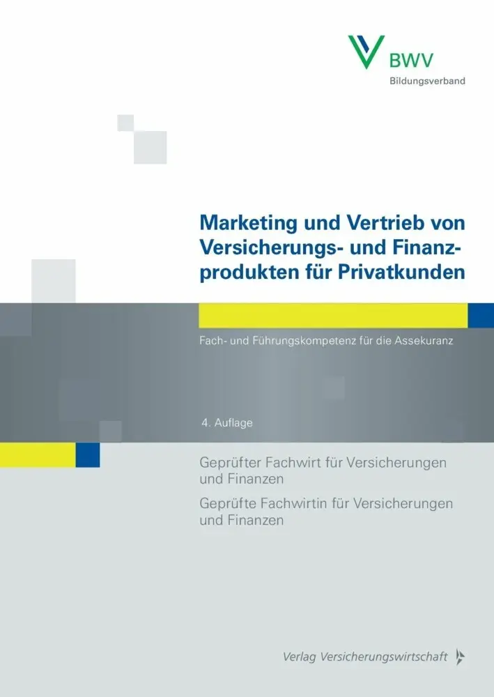 Cover: 9783963292101 | Marketing und Vertrieb von Versicherungs- und Finanzprodukten für...