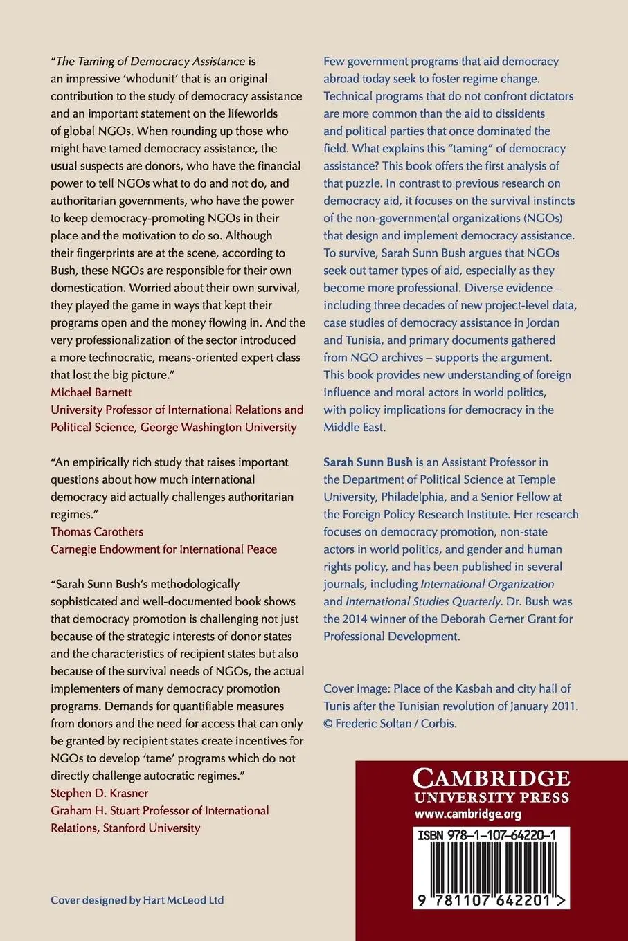 Rückseite: 9781107642201 | The Taming of Democracy Assistance | Sarah Sunn Bush | Taschenbuch