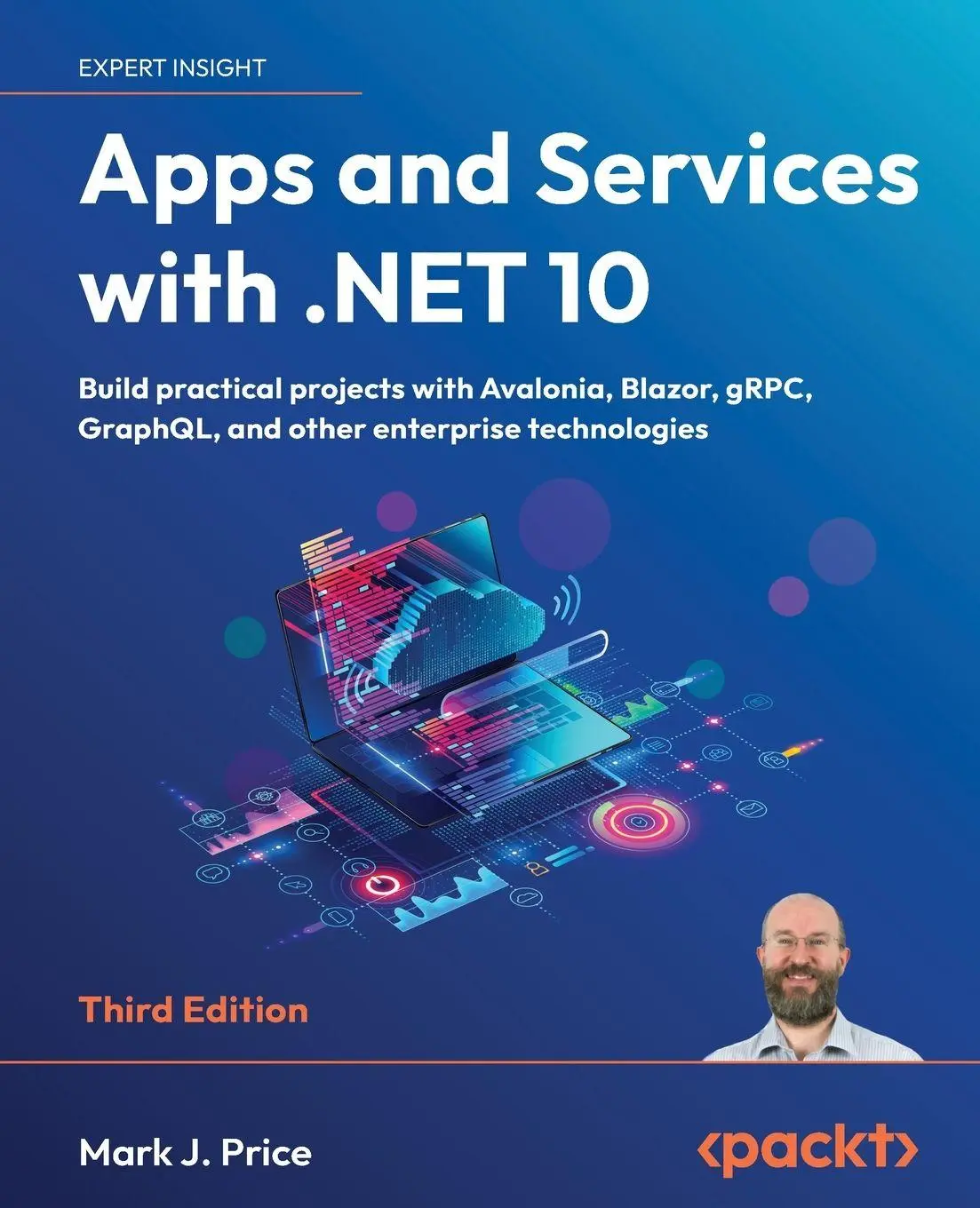 Cover: 9781835462201 | Apps and Services with .NET 10 - Third Edition | Mark J. Price | Buch