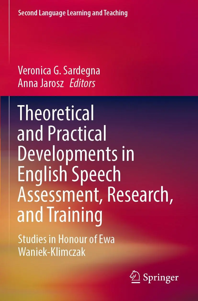 Cover: 9783030982201 | Theoretical and Practical Developments in English Speech...