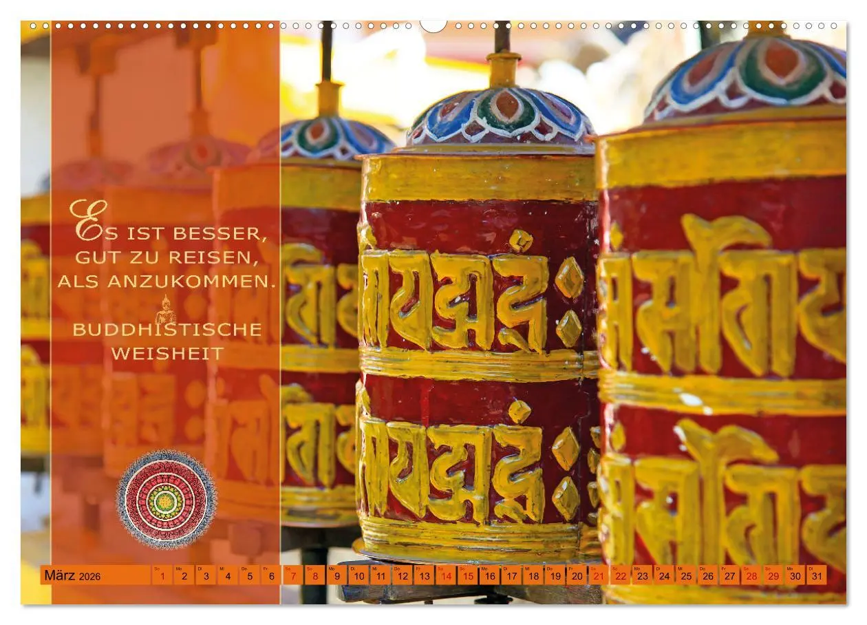 Bild: 9783457532201 | Unterwegs zur Erleuchtung Buddhistische Weisheiten (hochwertiger...