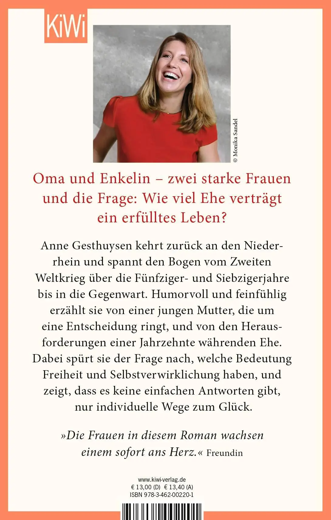 Rückseite: 9783462002201 | Mädelsabend | Roman | Anne Gesthuysen | Buch | 458 S. | Deutsch | 2021