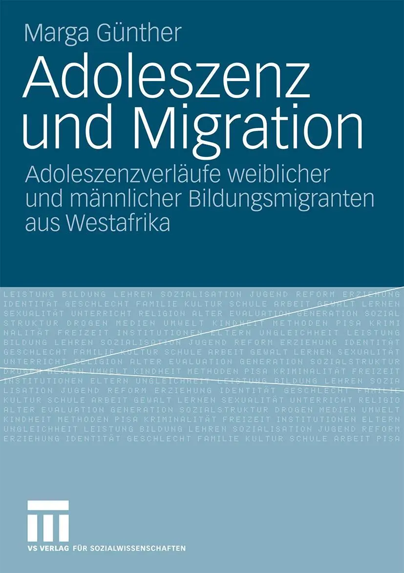 Cover: 9783531162201 | Adoleszenz und Migration | Marga Günther | Taschenbuch | x | Deutsch