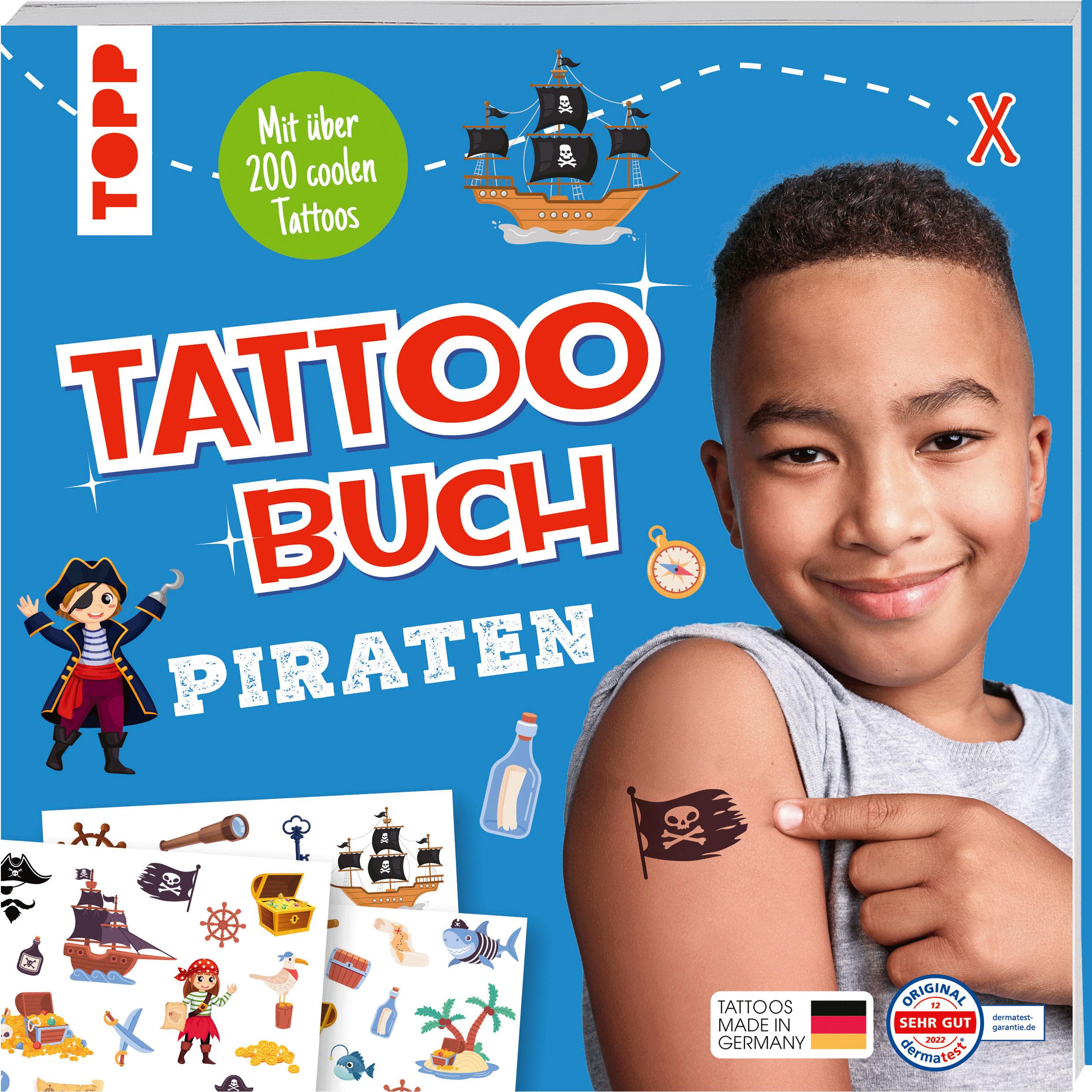 Cover: 9783735892201 | Tattoobuch Piraten | Mit über 200 coolen Tattoos | Frechverlag | Buch