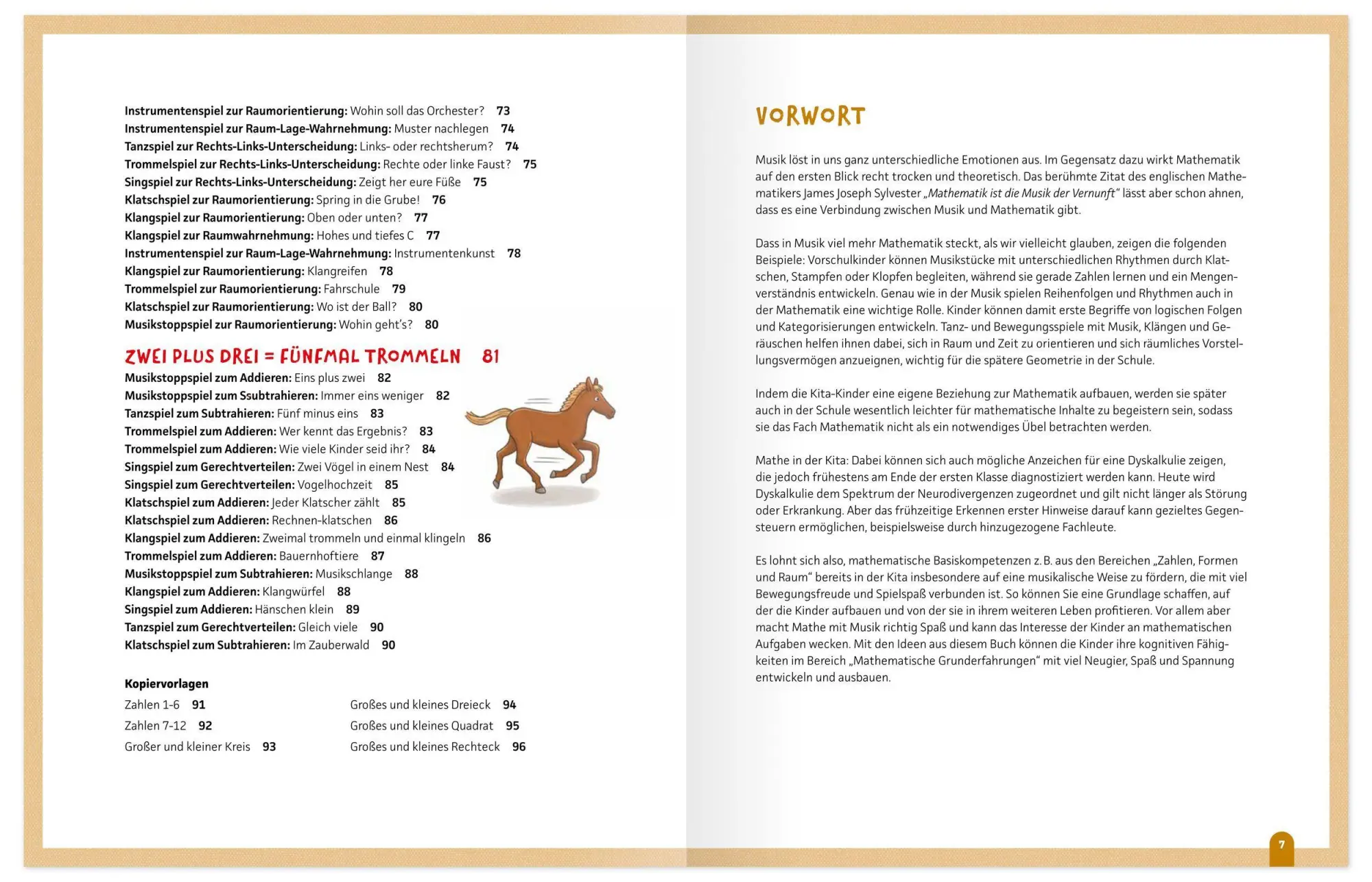 Bild: 9783780652201 | Mathe machen mit Musik | Andrea Erkert | Taschenbuch | 96 S. | Deutsch
