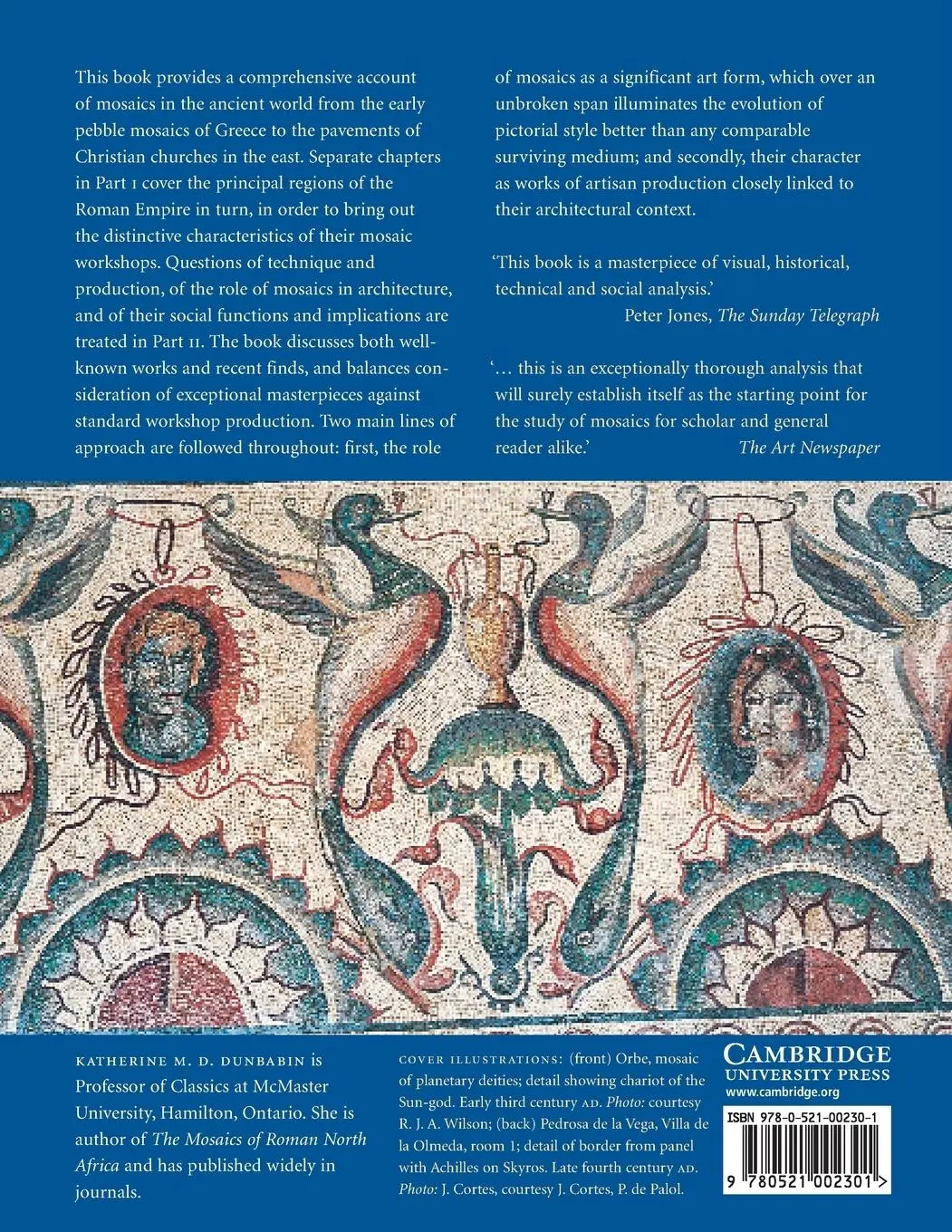 Rückseite: 9780521002301 | Mosaics of the Greek and Roman World | Katherine Dunbabin (u. a.)