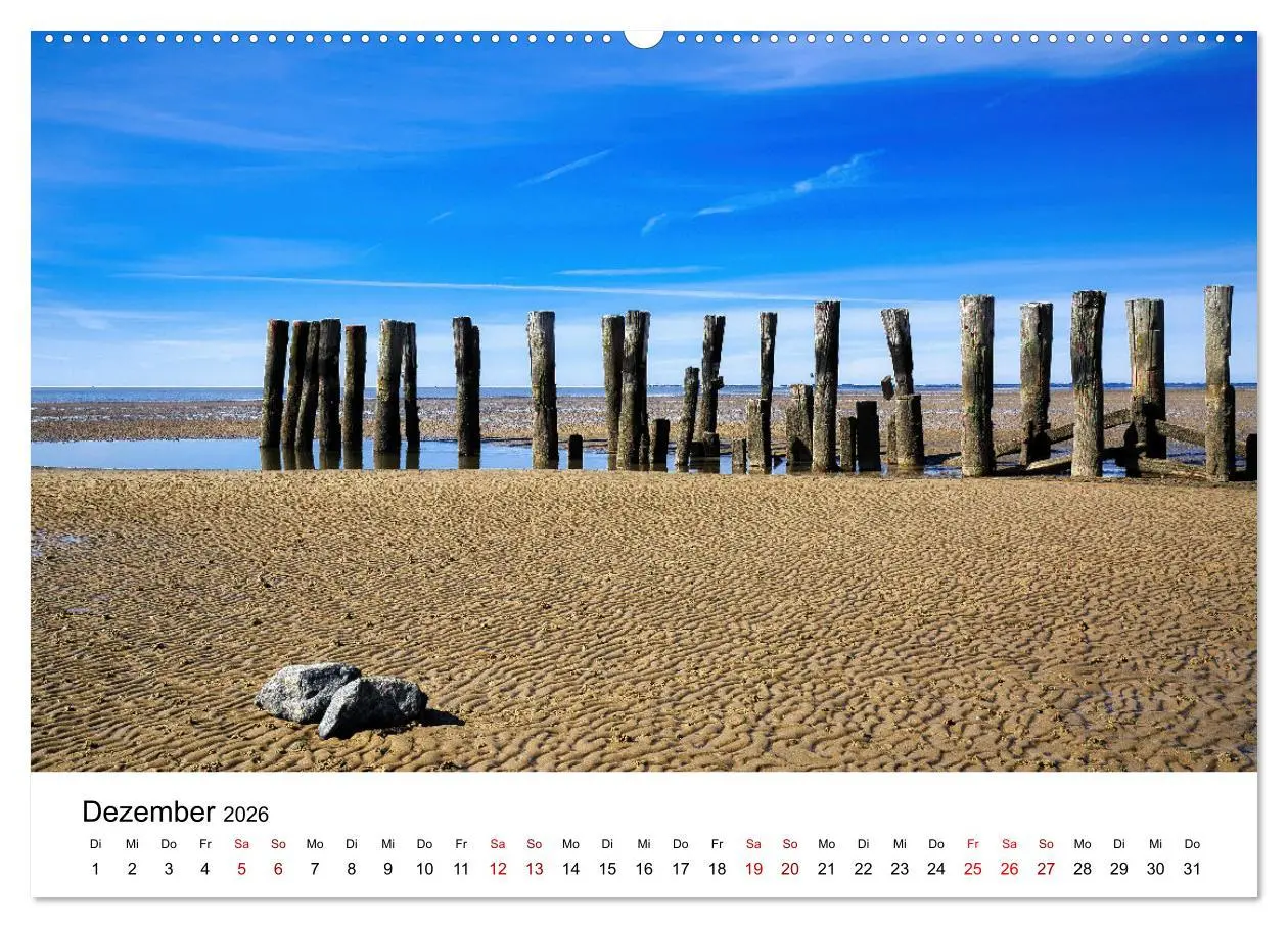 Bild: 9783457522301 | Föhr - Friesische Karibik (Wandkalender 2026 DIN A2 quer), CALVENDO...