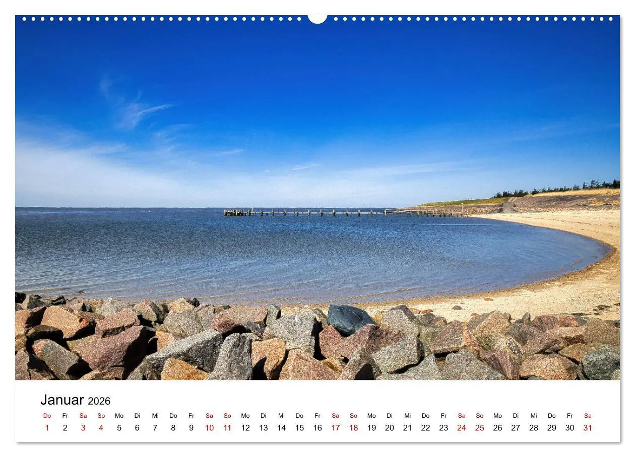 Bild: 9783457522301 | Föhr - Friesische Karibik (Wandkalender 2026 DIN A2 quer), CALVENDO...