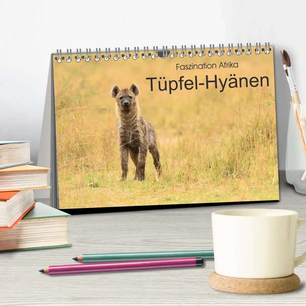 Bild: 9783457692301 | Faszination Afrika: Tüpfel-Hyänen (Tischkalender 2026 DIN A5 quer),...