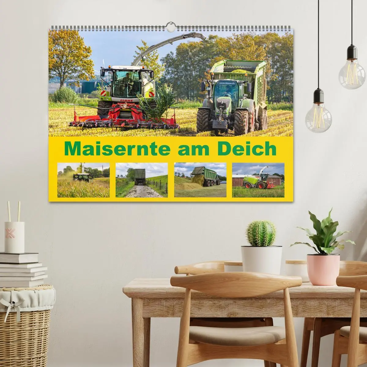 Bild: 9783457762301 | Maisernte am Deich (Wandkalender 2026 DIN A2 quer), CALVENDO...