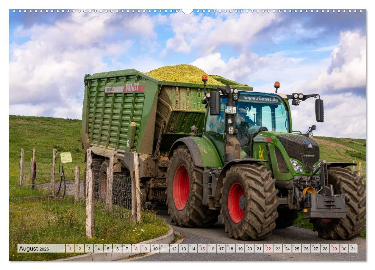 Bild: 9783457762301 | Maisernte am Deich (Wandkalender 2026 DIN A2 quer), CALVENDO...