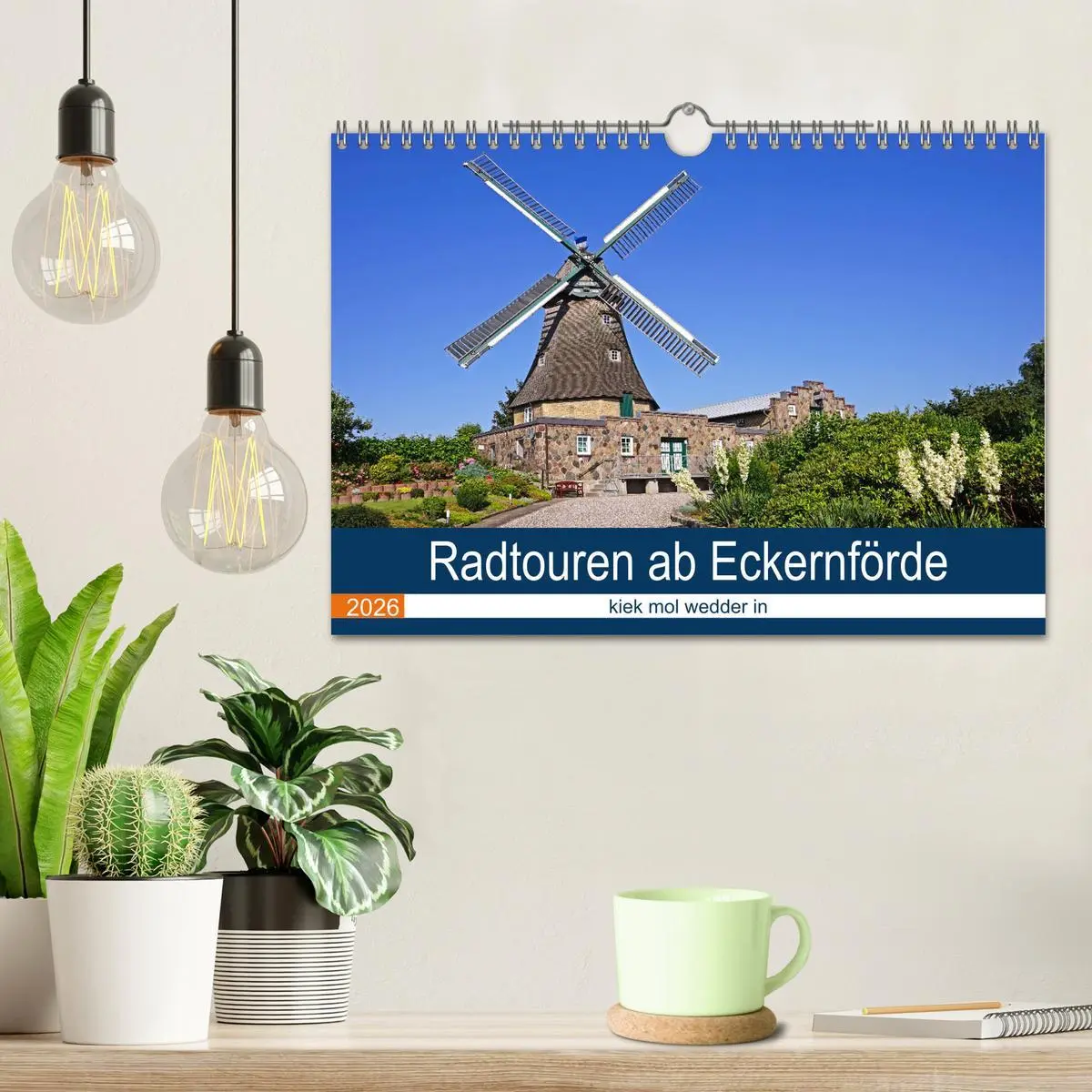 Bild: 9783457902301 | Radtouren ab Eckernförde (Wandkalender 2026 DIN A4 quer), CALVENDO...