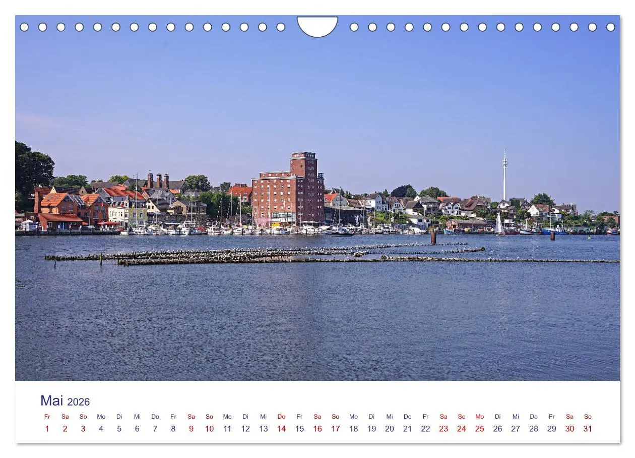 Bild: 9783457902301 | Radtouren ab Eckernförde (Wandkalender 2026 DIN A4 quer), CALVENDO...