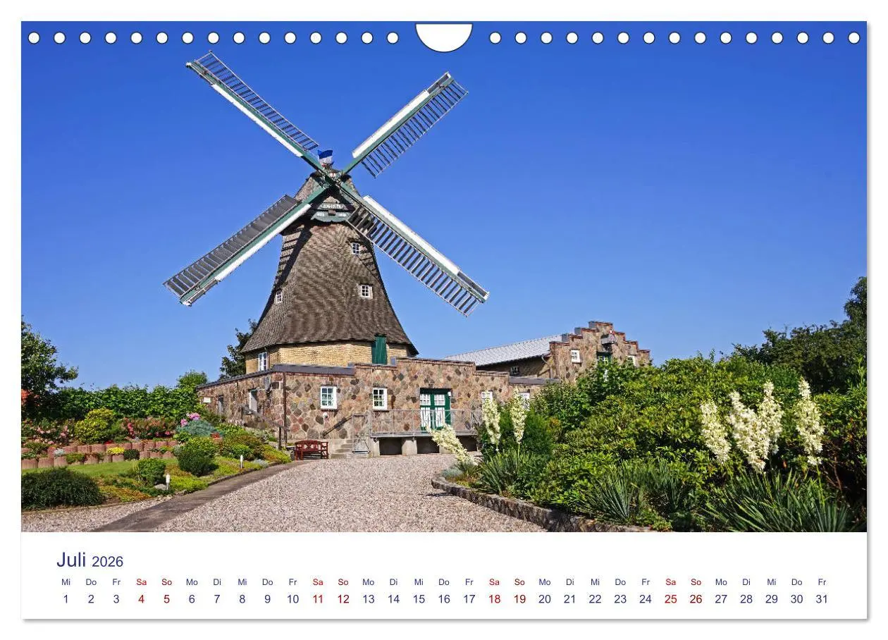 Bild: 9783457902301 | Radtouren ab Eckernförde (Wandkalender 2026 DIN A4 quer), CALVENDO...