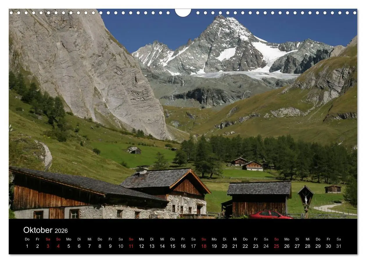 Bild: 9783516162301 | Osttiroler Impressionen (Wandkalender 2026 DIN A3 quer), CALVENDO...