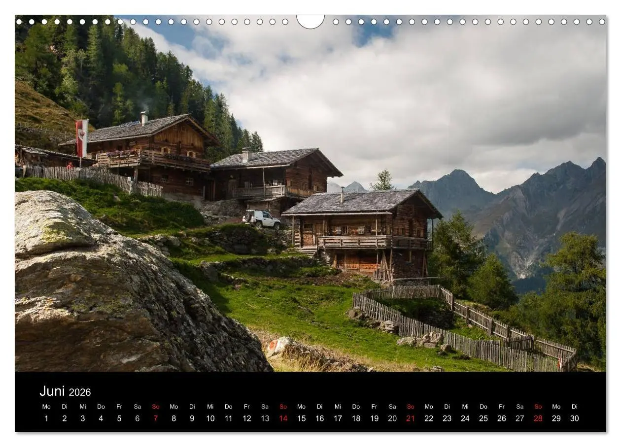 Bild: 9783516162301 | Osttiroler Impressionen (Wandkalender 2026 DIN A3 quer), CALVENDO...