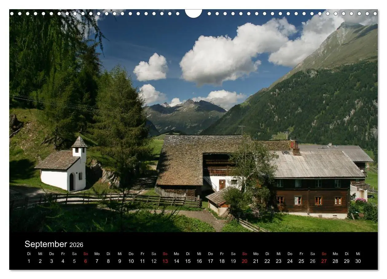 Bild: 9783516162301 | Osttiroler Impressionen (Wandkalender 2026 DIN A3 quer), CALVENDO...
