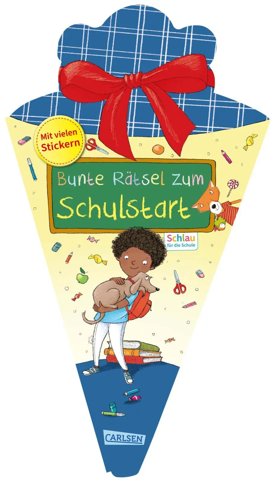 Cover: 9783551192301 | Schlau für die Schule: Bunte Rätsel zum Schulstart (Schultüte 2025...