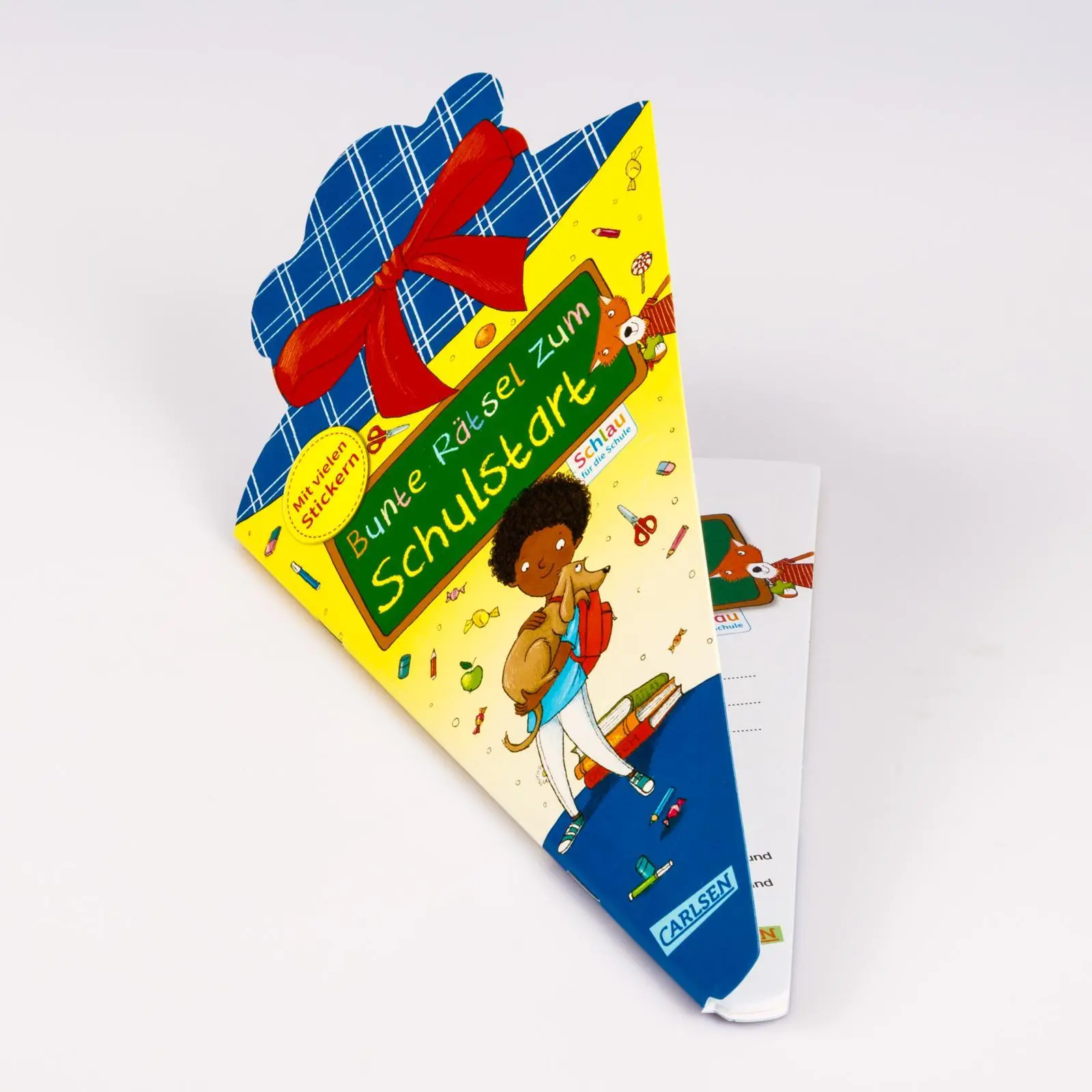 Bild: 9783551192301 | Schlau für die Schule: Bunte Rätsel zum Schulstart (Schultüte 2025...