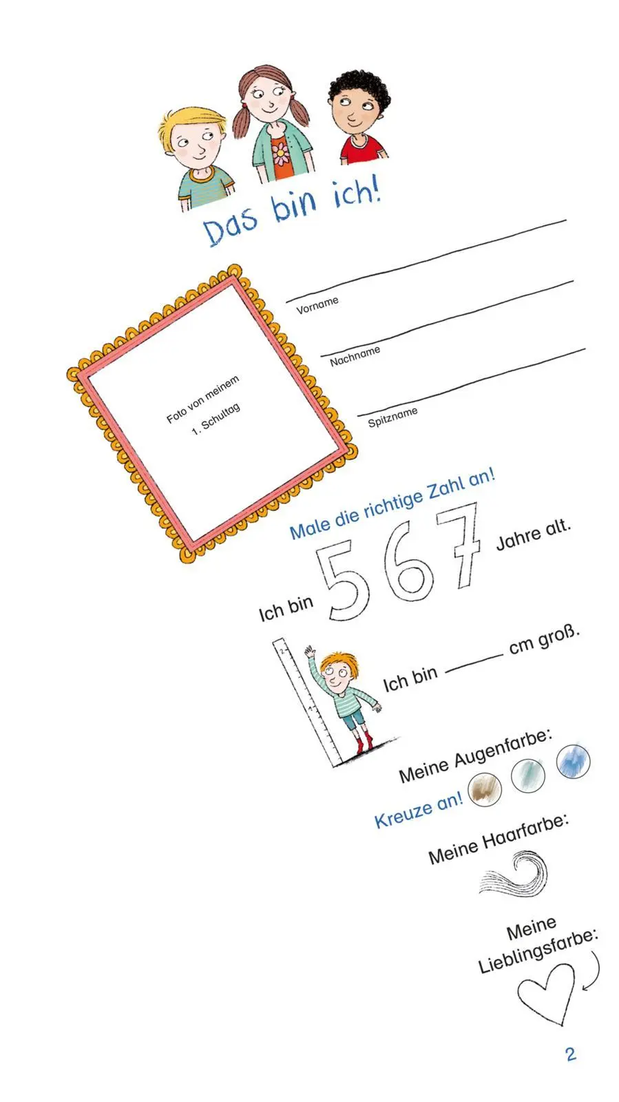 Bild: 9783551192301 | Schlau für die Schule: Bunte Rätsel zum Schulstart (Schultüte 2025...