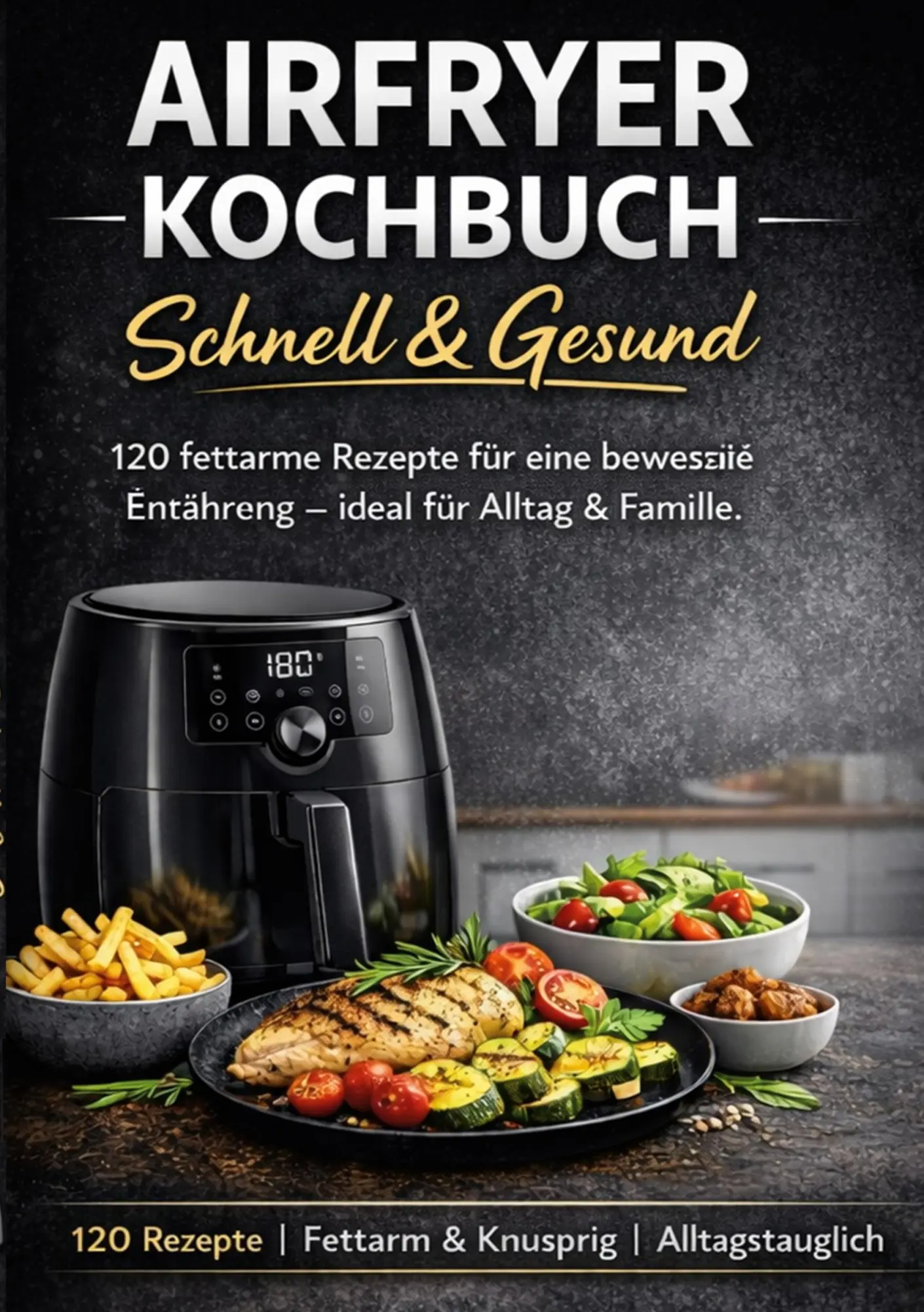 Cover: 9783695742301 | Airfryer Kochbuch - Schnell &amp; Gesund | Sophie Krämer | Taschenbuch