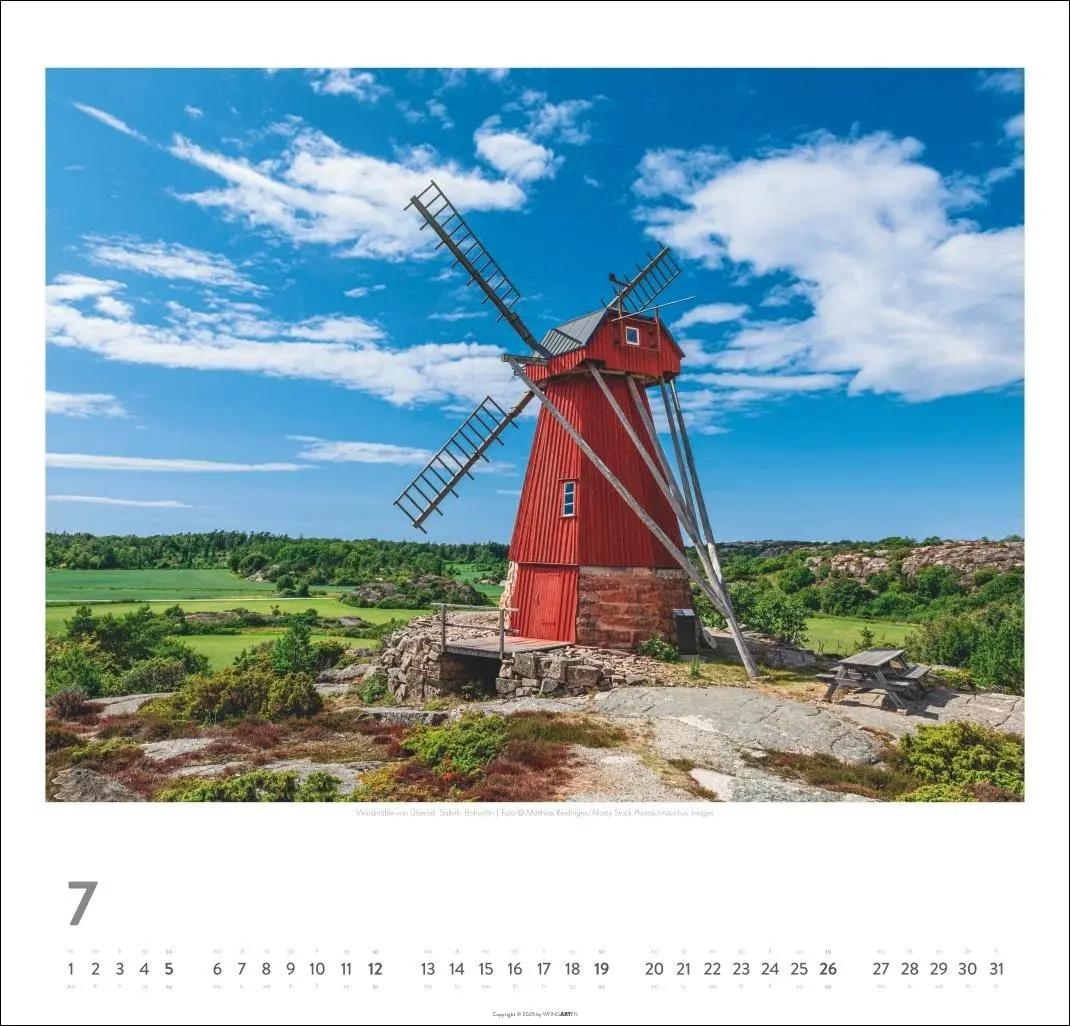 Bild: 9783839902301 | Schweden Kalender 2026 - Licht und Wasser | Kalender | Spiralbindung