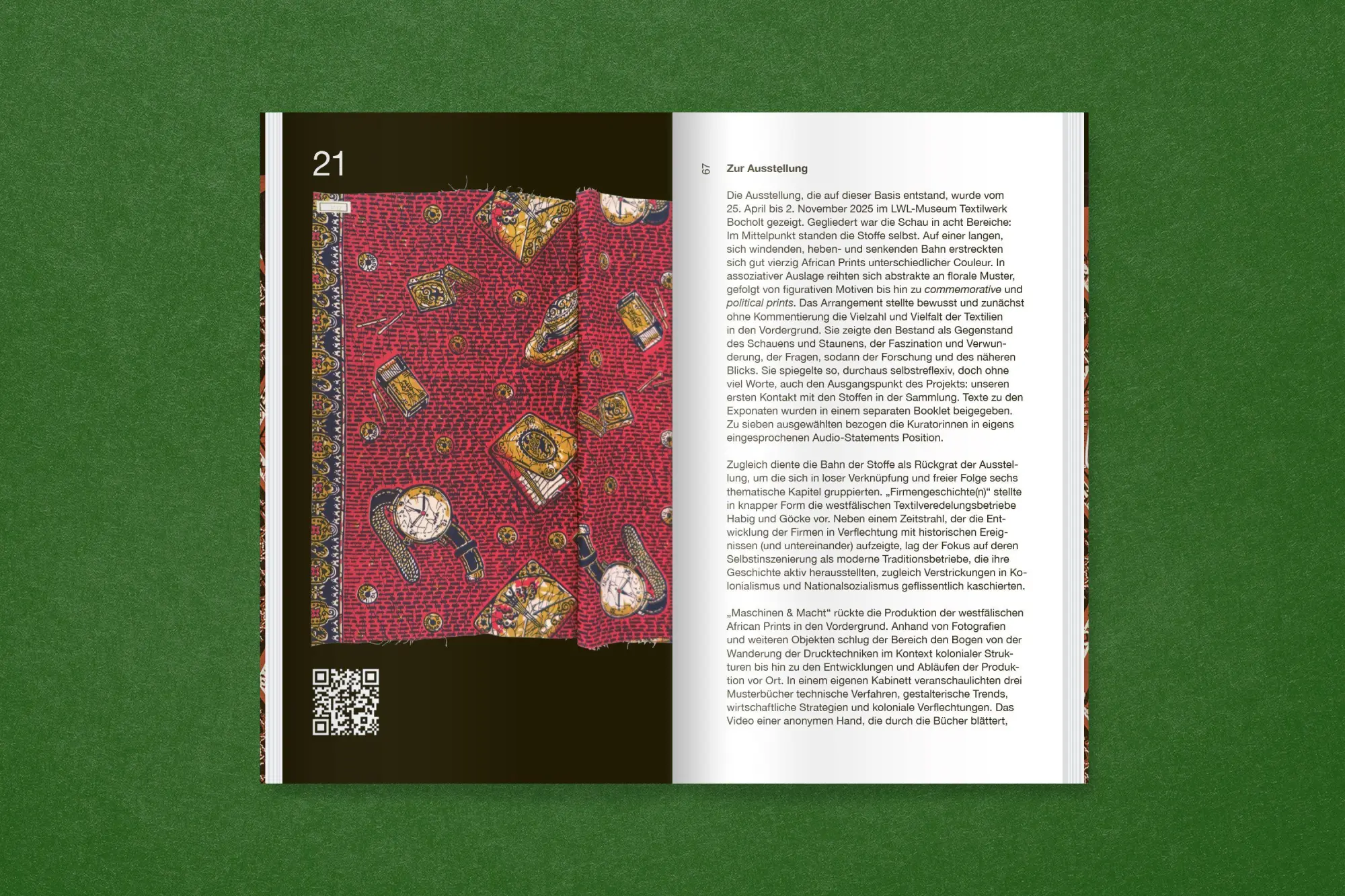 Bild: 9783987412301 | Muster und Märkte | Auf den Spuren westfälischer African Prints | Baur