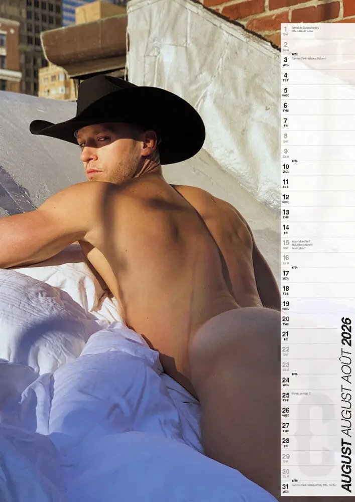 Bild: 9798893612301 | Cowboys 2026 | Wilde Männer erotisch in Szene gesetzt | Kalender