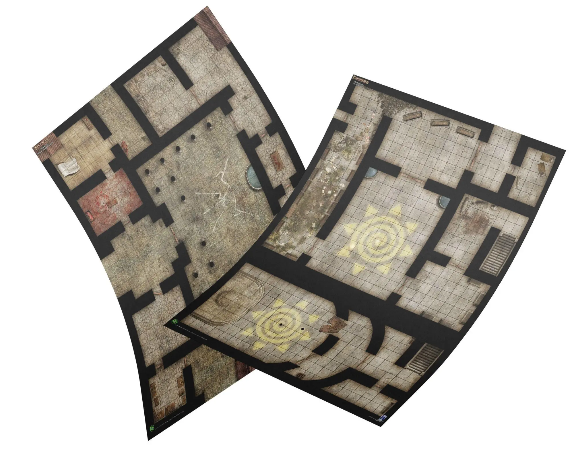 Cover: 4260630772401 | Pathfinder 2 - FlipMat: Die Schlickpest | Jason Bulmahn | Spiel | 2 S.