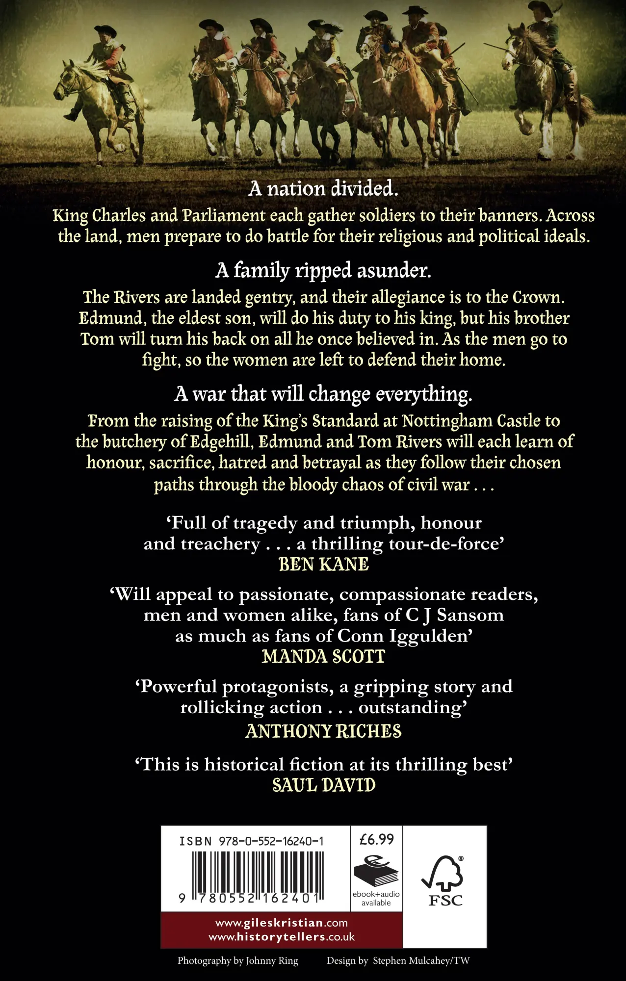 Rückseite: 9780552162401 | The Bleeding Land | Giles Kristian | Taschenbuch | Englisch | 2013