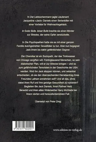Rückseite: 9781477822401 | Der Chemiker | J. A. Konrath | Taschenbuch | Ein Jack-Daniels-Thriller