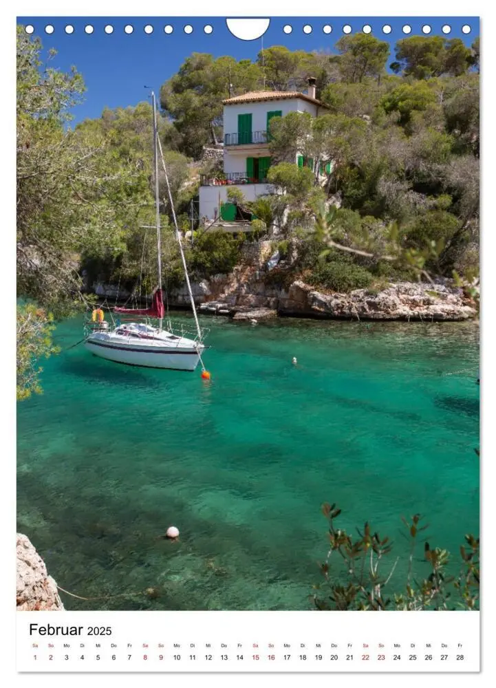 Bild: 9783435972401 | Mallorca - Insel des Glücks (Wandkalender 2025 DIN A4 hoch),...