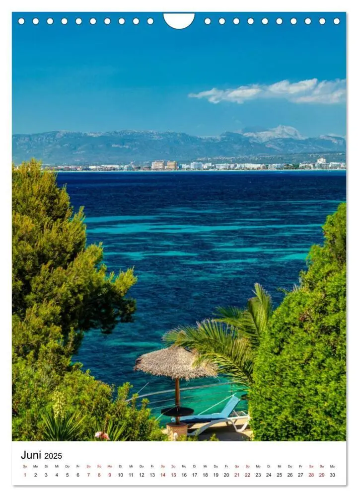 Bild: 9783435972401 | Mallorca - Insel des Glücks (Wandkalender 2025 DIN A4 hoch),...