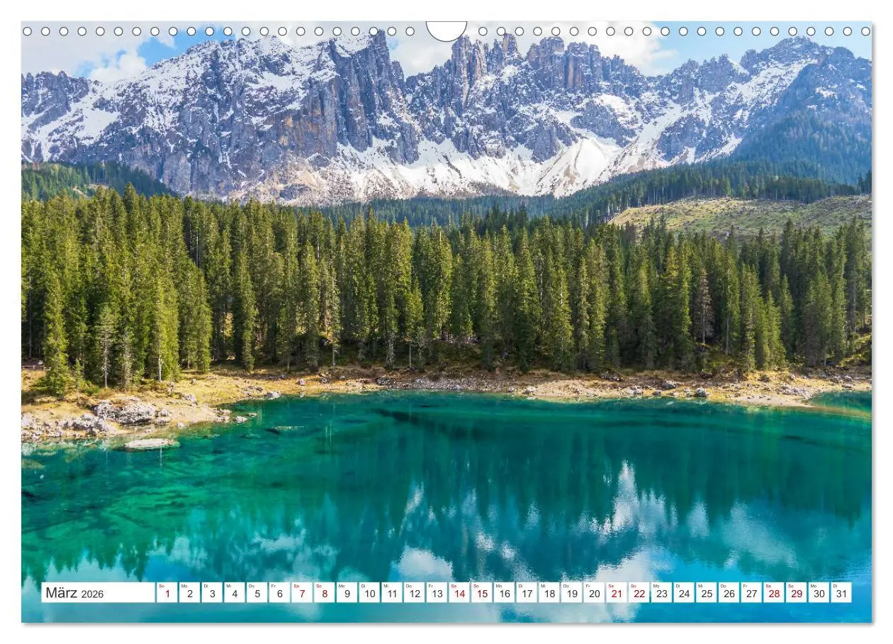 Bild: 9783457512401 | Südtirol - Von Meran bis zum Pragser Wildsee (Wandkalender 2026 DIN...