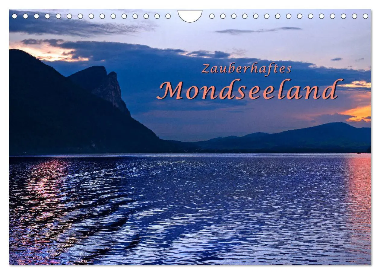 Cover: 9783457822401 | Zauberhaftes Mondseeland (Wandkalender 2026 DIN A4 quer), CALVENDO...