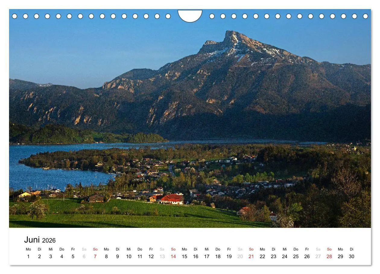 Bild: 9783457822401 | Zauberhaftes Mondseeland (Wandkalender 2026 DIN A4 quer), CALVENDO...