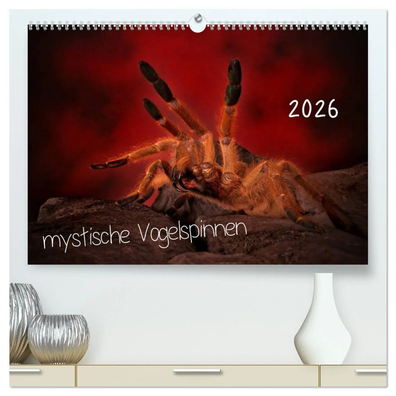 Cover: 9783457992401 | Mystische Vogelspinnen (hochwertiger Premium Wandkalender 2026 DIN...