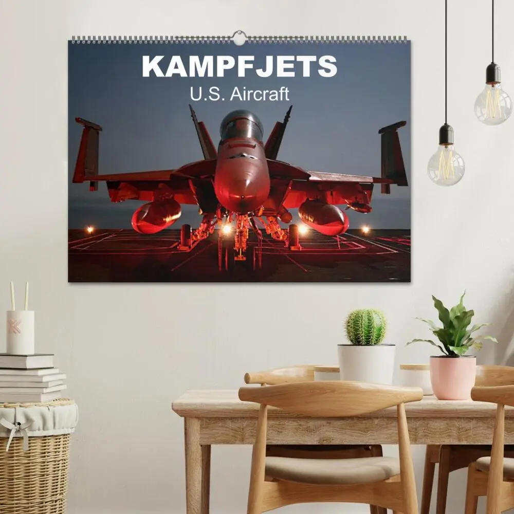 Bild: 9783516222401 | Kampfjets - U.S. Aircraft (Wandkalender 2026 DIN A2 quer), CALVENDO...
