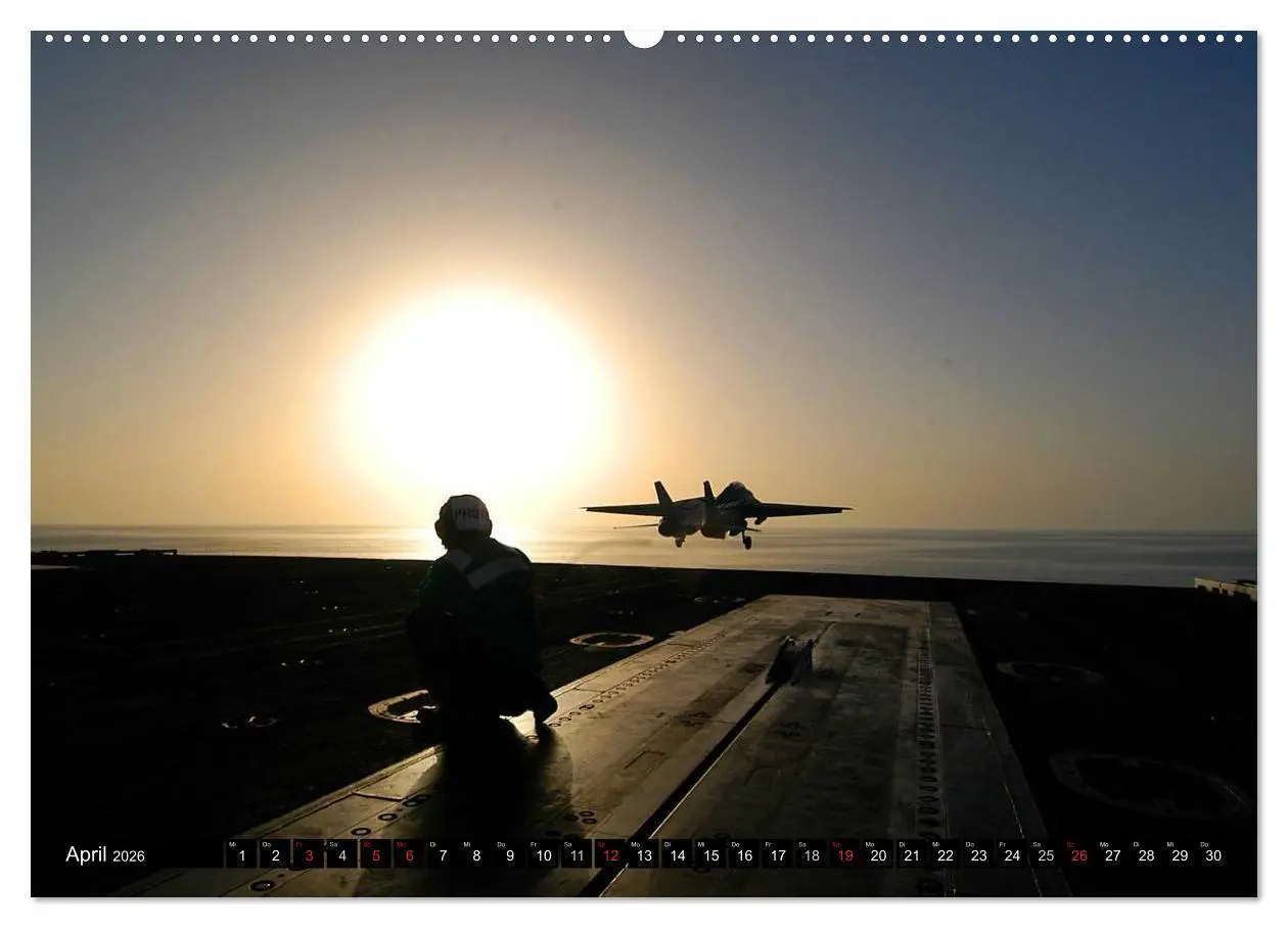 Bild: 9783516222401 | Kampfjets - U.S. Aircraft (Wandkalender 2026 DIN A2 quer), CALVENDO...
