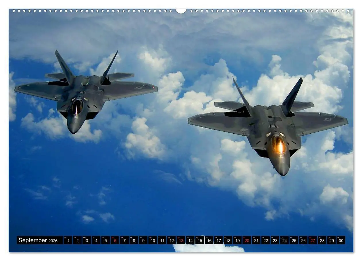 Bild: 9783516222401 | Kampfjets - U.S. Aircraft (Wandkalender 2026 DIN A2 quer), CALVENDO...