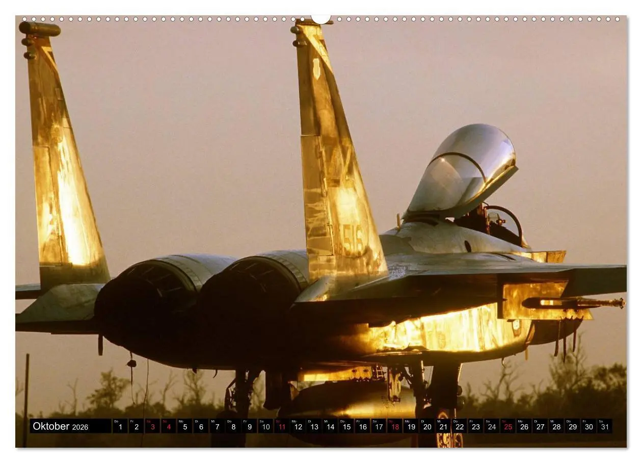 Bild: 9783516222401 | Kampfjets - U.S. Aircraft (Wandkalender 2026 DIN A2 quer), CALVENDO...