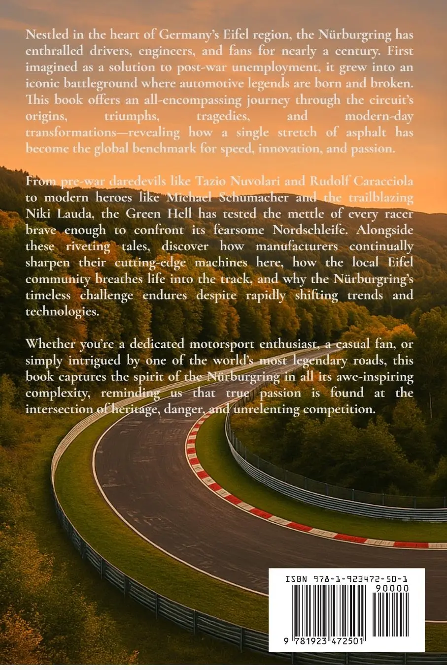 Rückseite: 9781923472501 | Nürburgring | The Definitive History and Legacy of the 'Green Hell'