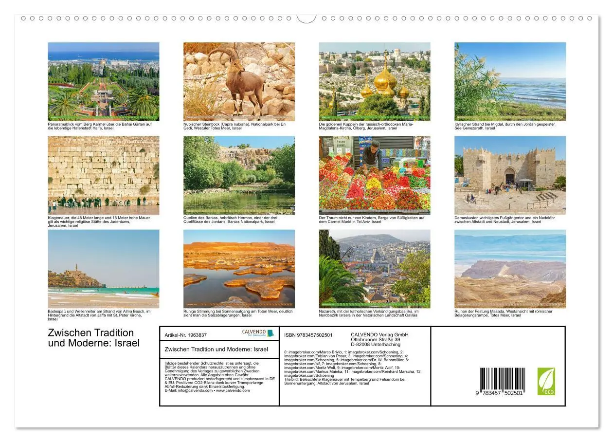 Bild: 9783457502501 | Zwischen Tradition und Moderne: Israel (hochwertiger Premium...