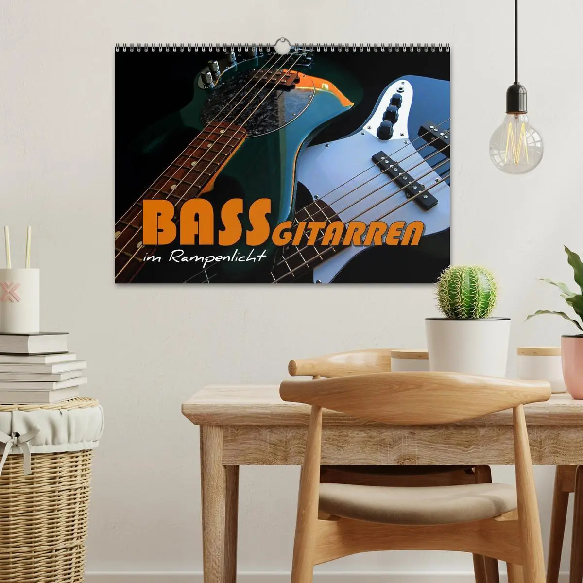 Bild: 9783457982501 | Bassgitarren im Rampenlicht (Wandkalender 2026 DIN A3 quer),...