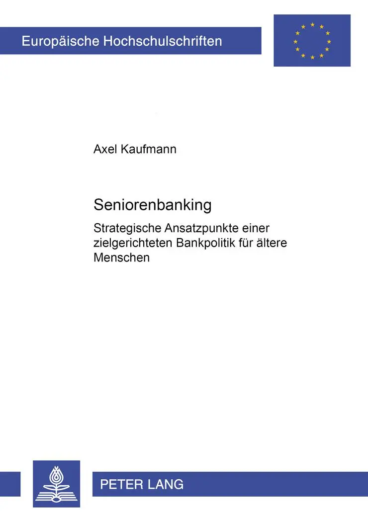 Cover: 9783631362501 | Seniorenbanking | Axel Kaufmann | Taschenbuch | Deutsch | 2000