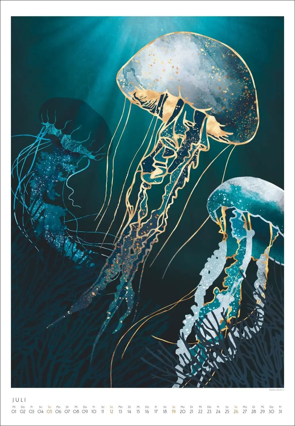 Bild: 9783756412501 | Traumwelten Posterkalender 2026 | SpaceFrog Designs | Kalender | 14 S.