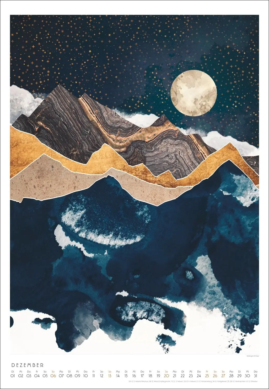 Bild: 9783756412501 | Traumwelten Posterkalender 2026 | SpaceFrog Designs | Kalender | 14 S.