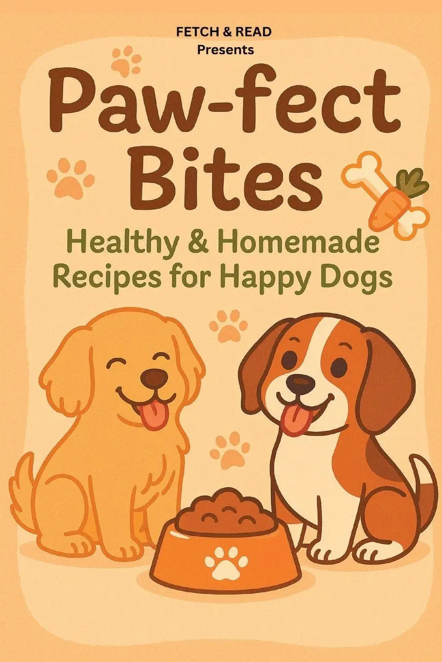 Cover: 9798994432501 | Paw-Fect Bites | Healthy &amp; Homemade Recipes for Happy Dogs | Read